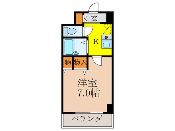 おおきに新大阪駅前ｻﾆｰｱﾊﾟｰﾄﾒﾝﾄの物件間取画像